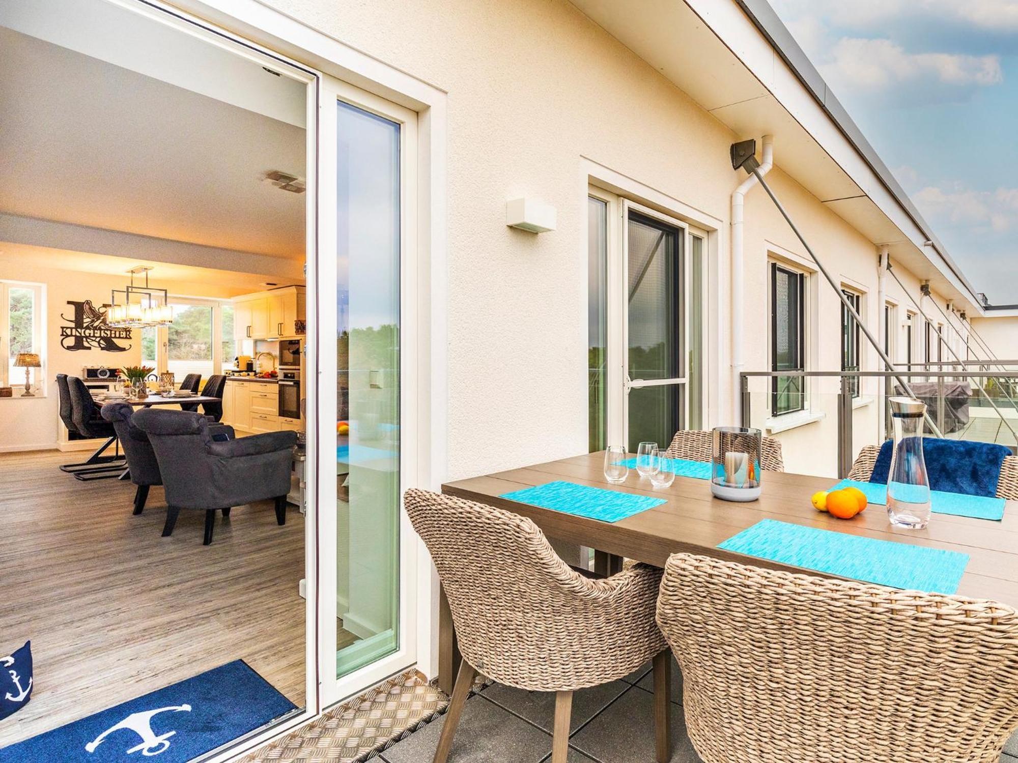 Fewo Prora - Kingfisher Dachterrasse Binz Exteriör bild